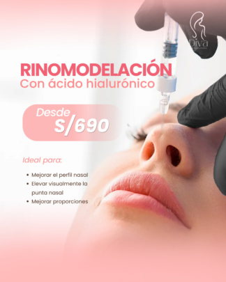 Rinomodelación con Ácido Hialurónico