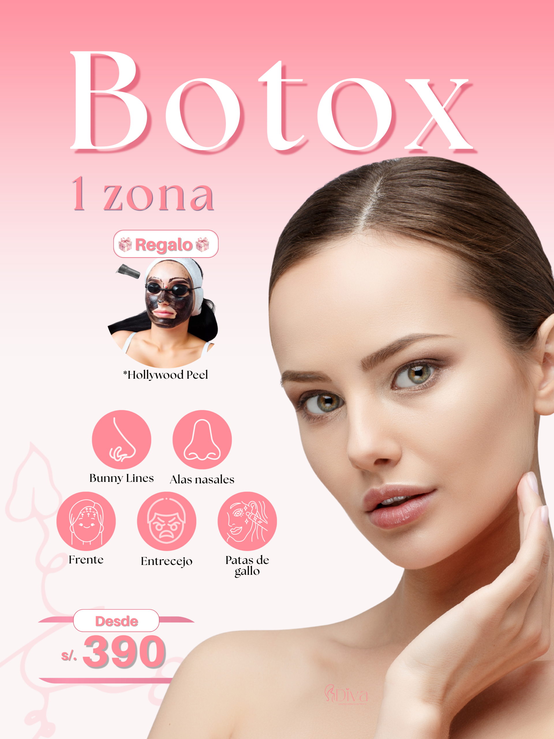 Botox – 1 zona