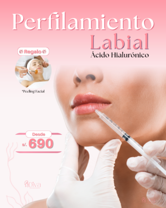 Perfilamiento Labial con Ácido Hialurónico